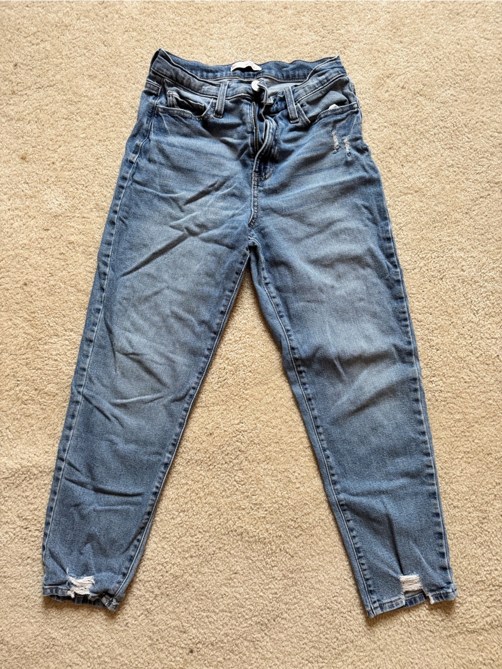 SO Women's Medium Blue Straight-Leg Jeans